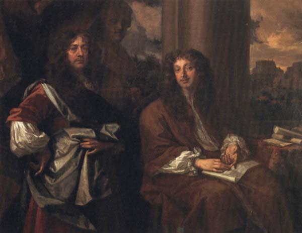 Sir Peter Lely Self-Portrait with Hugh May